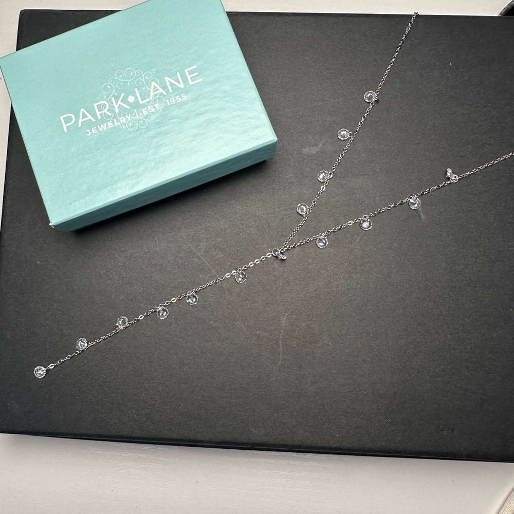Park Lane Rayne Silver Necklace - Picture 2 of 3